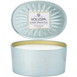 Voluspa Fragrances Casa Pacifica - 2 Wick Oval Tin Candle