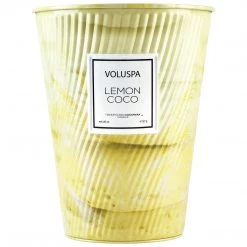 Voluspa Lemon Coco - 2 Wick Tin Table Candle