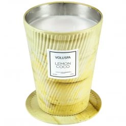 Voluspa Lemon Coco - 2 Wick Tin Table Candle