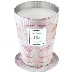 Voluspa Rose Champs - 2 Wick Tin Table Candle Fragrances