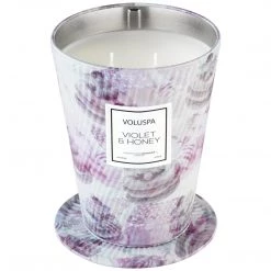 Voluspa Violet & Honey - 2 Wick Tin Table Candle Fragrances
