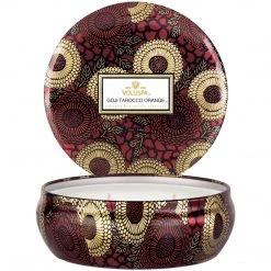 Voluspa Goji Tarocco Orange - 3 Wick Tin Candle