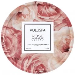 Voluspa Fragrances Rose Otto - 6 Oz Tin Candle