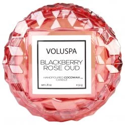 Voluspa Blackberry Rose Oud - Macaron Candle Fragrances