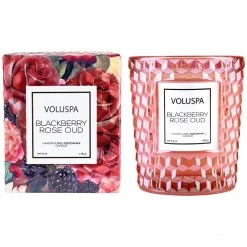 Voluspa Blackberry Rose Oud - Classic Candle
