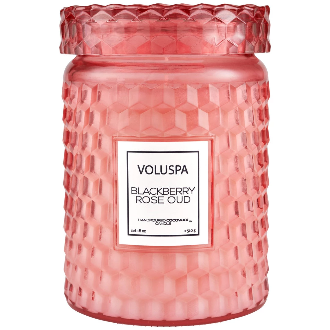 Voluspa Fragrances Blackberry Rose Oud - Large Jar Candle 1 Voluspa Fragrances Blackberry Rose Oud - Large Jar Candle