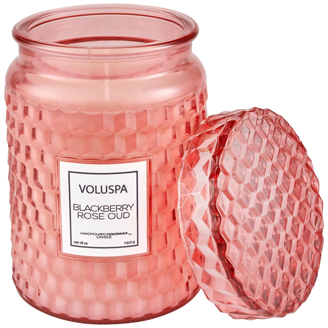 Voluspa Fragrances Blackberry Rose Oud - Large Jar Candle 2 Voluspa Fragrances Blackberry Rose Oud - Large Jar Candle