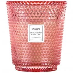 Voluspa Fragrances Blackberry Rose Oud - Hearth Candle