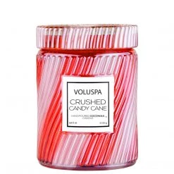 Voluspa Crushed Candy Cane - Small Jar Candle Fragrances