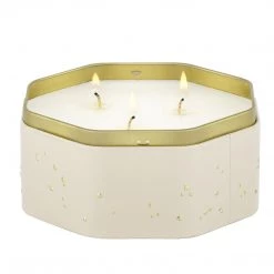 Voluspa Fragrances Coconut Papaya - 3 Wick Octagon Tin Candle