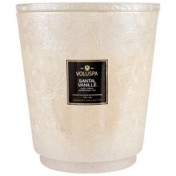 Voluspa Santal Vanille - 5 Wick Hearth Candle
