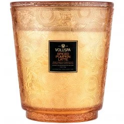 Voluspa Fragrances Spiced Pumpkin Latte - 5 Wick Hearth Candle