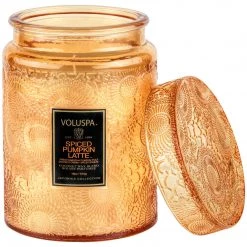 Voluspa Fragrances Spiced Pumpkin Latte - Large Jar Candle