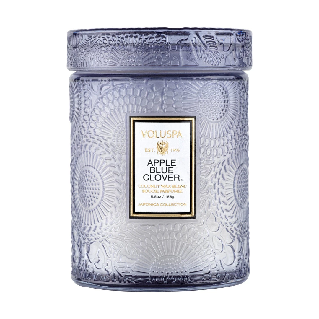 Voluspa Apple Blue Clover - Small Jar Candle 1 Voluspa Apple Blue Clover - Small Jar Candle