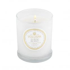 Voluspa Suede Blanc - Classic Candle
