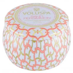 Voluspa Saijo Persimmon - Mini Tin Candle