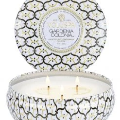 Voluspa Gardenia Colonia - 3 Wick Tin Candle