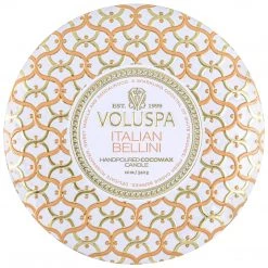 Voluspa Italian Bellini - 3 Wick Tin Candle Fragrances