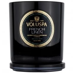 Voluspa Fragrances French Linen - Classic Candle 12 Voluspa Fragrances French Linen - Classic Candle