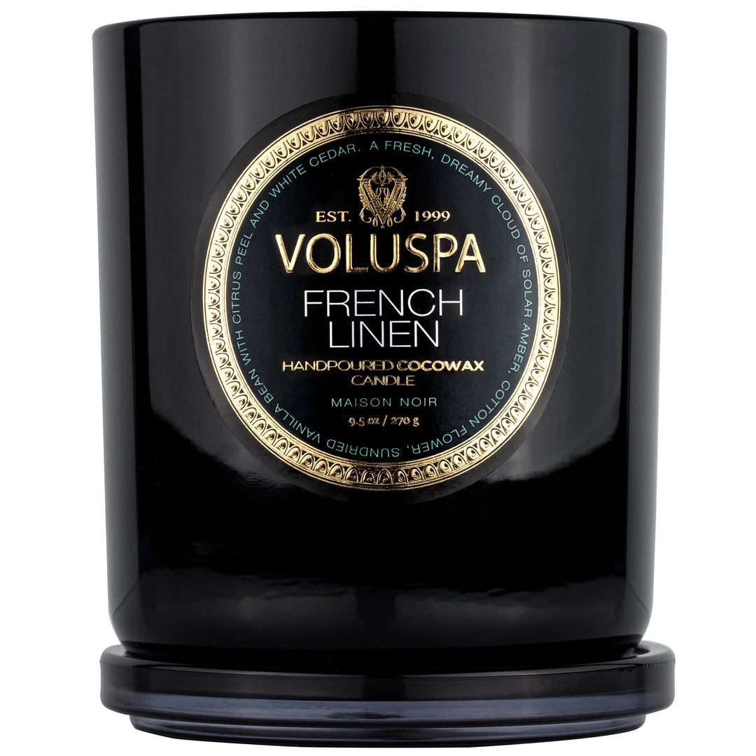 Voluspa Fragrances French Linen - Classic Candle 5 Voluspa Fragrances French Linen - Classic Candle