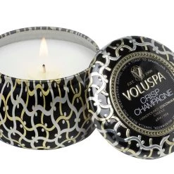 Voluspa Crisp Champagne - Mini Tin Candle Fragrances