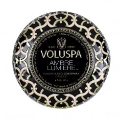 Voluspa Ambre Lumiere - Mini Tin Candle Fragrances 10 Voluspa Ambre Lumiere - Mini Tin Candle Fragrances