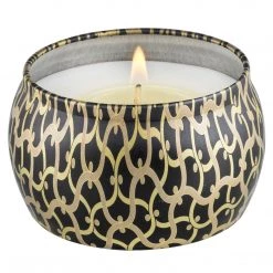Voluspa Suede Noir - Mini Tin Candle 9 Voluspa Suede Noir - Mini Tin Candle