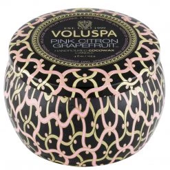 Voluspa Fragrances Pink Citron Grapefruit - Mini Tin Candle