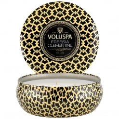 Voluspa Fragrances Freesia Clementine - 3 Wick Tin Candle