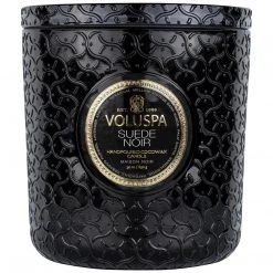 Voluspa Suede Noir - Luxe Candle Fragrances