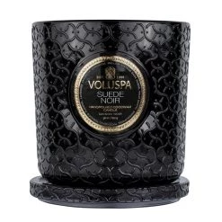Voluspa Suede Noir - Luxe Candle Fragrances