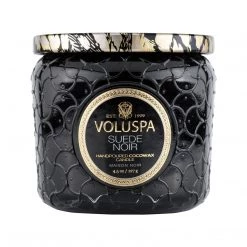 Voluspa Suede Noir - Petite Jar Candle
