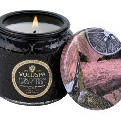 Voluspa Fragrances Pink Citron Grapefruit - Petite Jar Candle