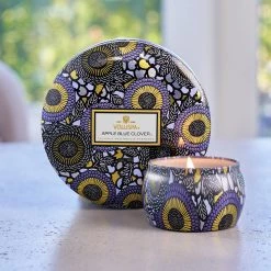 Voluspa Apple Blue Clover - Mini Tin Candle Fragrances