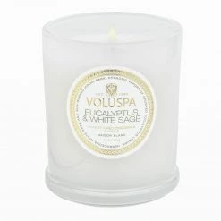 Voluspa Eucalyptus & White Sage - Classic Candle