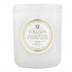 Voluspa Eucalyptus & White Sage - Classic Candle