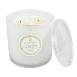Voluspa Eucalyptus & White Sage - Luxe Candle