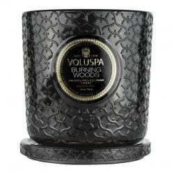 Voluspa Burning Woods - Luxe Candle