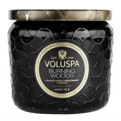Voluspa Burning Woods - Petite Jar Candle