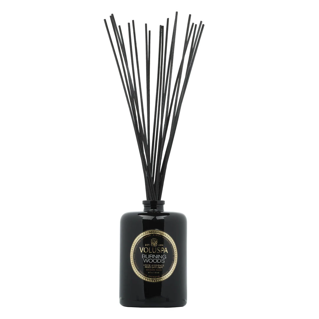 Voluspa Burning Woods - Reed Diffuser 5 Voluspa Burning Woods - Reed Diffuser