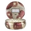 Voluspa Gilt Pomander & Hinoki - 3 Wick Tin Candle