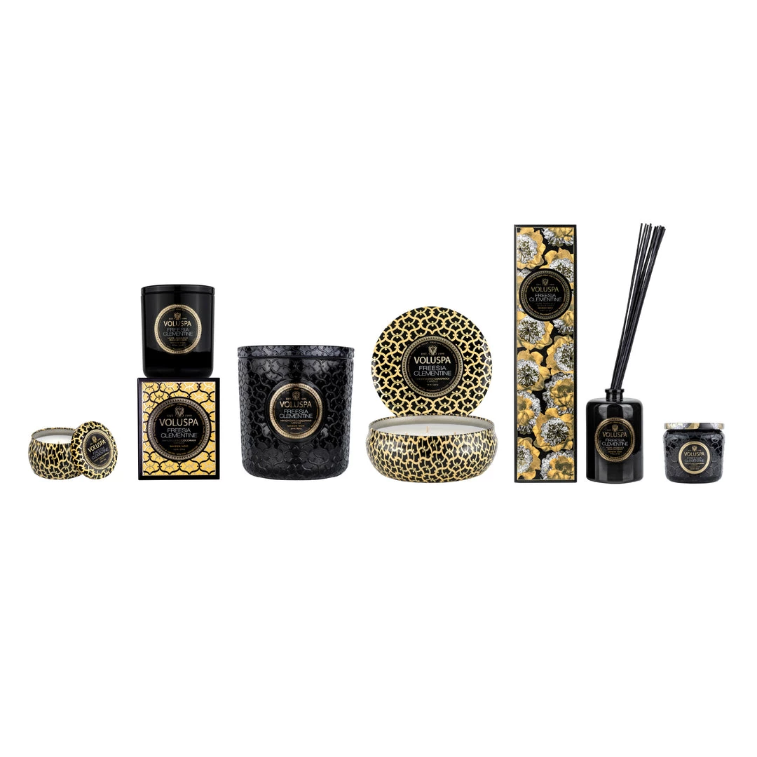 Voluspa Freesia Clementine - Mini Tin Candle 7 Voluspa Freesia Clementine - Mini Tin Candle