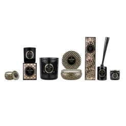 Voluspa Suede Noir - 3 Wick Tin Candle 11 Voluspa Suede Noir - 3 Wick Tin Candle