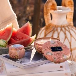 Voluspa Kalahari Watermelon - 3 Wick Tin Candle