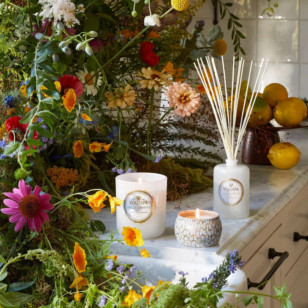 Voluspa Wildflowers - Reed Diffuser Fragrances 2 Voluspa Wildflowers - Reed Diffuser Fragrances
