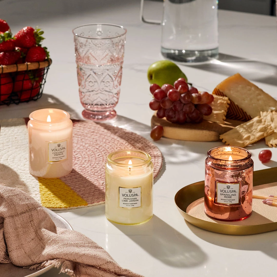 Voluspa Peruvian Lime Jardin - Small Jar Candle Fragrances 2 Voluspa Peruvian Lime Jardin - Small Jar Candle Fragrances