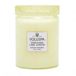 Voluspa Peruvian Lime Jardin - Small Jar Candle Fragrances 6 Voluspa Peruvian Lime Jardin - Small Jar Candle Fragrances