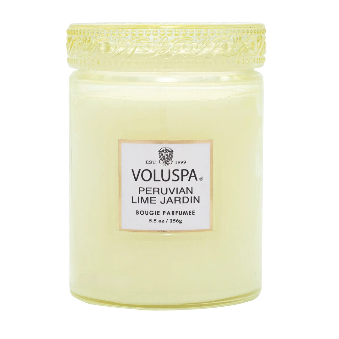 Voluspa Peruvian Lime Jardin - Small Jar Candle Fragrances 3 Voluspa Peruvian Lime Jardin - Small Jar Candle Fragrances