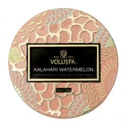 Voluspa Kalahari Watermelon - Petite Jar Candle Fragrances 10 Voluspa Kalahari Watermelon - Petite Jar Candle Fragrances