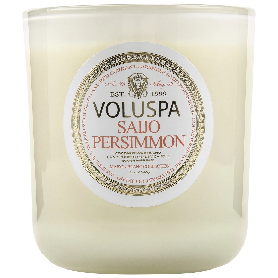 Voluspa Fragrances Saijo Persimmon - Maison Candle 1 Voluspa Fragrances Saijo Persimmon - Maison Candle